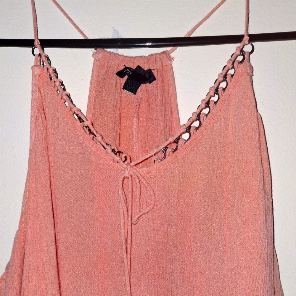 JESSICA SIMPSON LONG SLEEVE BOHO TOP! SO CUTE W/ METAL ACCENTS!OFF SHOULDER!